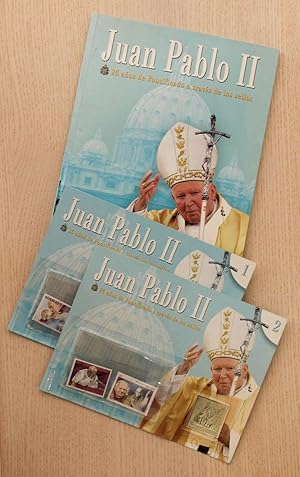 JUAN PABLO II. 26 años de pontificado a través de los SELLOS. Libro + blisters nº 1 y 2 (también ...