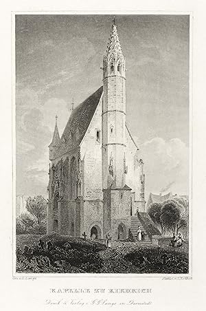 Bild des Verkufers fr Kiedrich. Michaelskapelle. Lange. Kapelle zu Kiedrich zum Verkauf von GALERIE HIMMEL