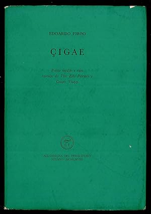 Seller image for Cigae - Poesie inedite e rare raccolte da Vito Elio Petrucci e Cesare Viazzi for sale by Sergio Trippini