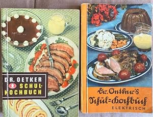 Schul-Kochbuch. Ausgabe B. - (und) Schul-Kochbuch Elektrisch. Ausgabe E. 2 Werke. Mit zahlr. Abbi...