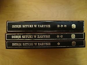 Imagen del vendedor de Dzieje sztuki w zarysie, 3 vols a la venta por Polish Bookstore in Ottawa