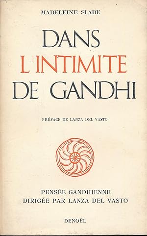 Imagen del vendedor de Dans l'intimit de Gandhi a la venta por LIBRAIRIE GIL-ARTGIL SARL