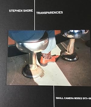 Stephen Shore Transparancies : Small Camera Works 1971-1979 (Signed Photo Tipped In