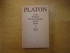 Seller image for Uczta. Eutyfron. Obrona Sokratesa. Kriton. Fedon for sale by Polish Bookstore in Ottawa