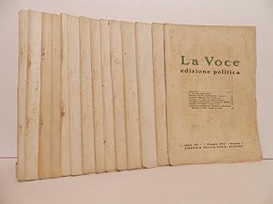 Le voce. Edizione politica. Anno VII, quindicinale, maggio - dicembre 1915. 13 numeri su 14