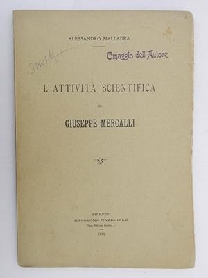 L'attività scientifica di Giuseppe Mercalli