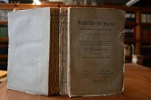 Image du vendeur pour Les Martyrs du Maine. pisodes Prcieux de l Histoire de l Eglise pendant la Rvolution Franaise. Traits nombreux de foi, de charite, de resignation et d`heroisme, dignes des premiers siecles, et propes a edifier tous les ages et toutes les conditions. Bde. 1+2 (komplett). mis en vente par Gppinger Antiquariat