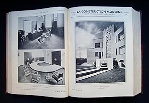 La Construction moderne 1934-1935 - du N°1 du 7 octobre 1934 au N°47 du 29 septembre 1935 -