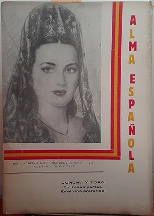 Alma Española. Año X- N° 105 - Santiago de Chile, mayo de 1946. Revista mensual. Organo de divulg...