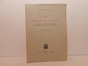 Elementi di contabilità di stato con rischiami all'ordinamento contabile delle regioni, dei comun...