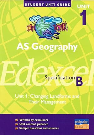 AS Geography : Unit 1 : Edexcel Specification B : Changing Landforms & Their Management :