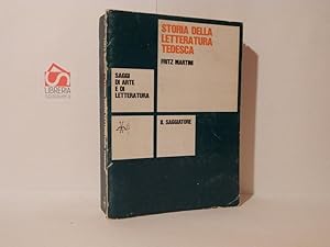 Immagine del venditore per Storia della letteratura tedesca venduto da Libreria Spalavera