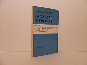 Seller image for Fantasmi ritrovati for sale by Libreria Spalavera