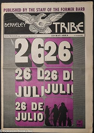 Seller image for Berkeley Tribe: vol. 1, #3 (#3), July 25, 1969: 26 de Julio for sale by Bolerium Books Inc.