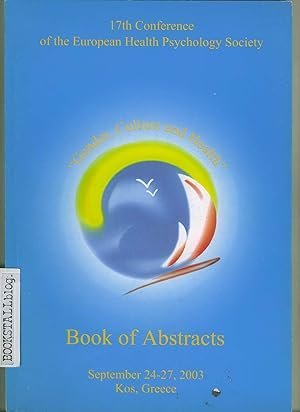 Ã¢ÂÂGender, Culture and HealthÃ¢ÂÂ : Conference Ã¢ÂÂ" Book of Abstracts