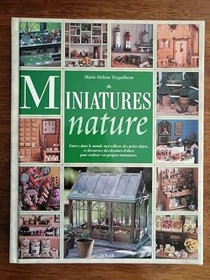 Miniatures nature 2001 - DEGUILHEM Marie Hélène - Créer ses miniatures Matériel Matériaux Couleur...