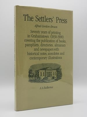 Imagen del vendedor de The Settlers' Press [SIGNED] a la venta por Tarrington Books