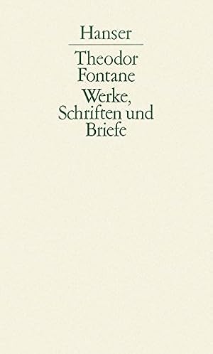 Seller image for Theodor Fontane Werke, Schriften und Briefe, 4 Abt., Bd.3, Briefe 1879-1889 for sale by Modernes Antiquariat an der Kyll