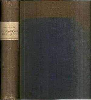 H. C. Andersen-Bibliografi. Digterens danske Værker 1822-1875. Med Forord af H. Topsøe-Jensen.