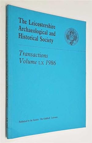 Transactions Vol. LXI 1986