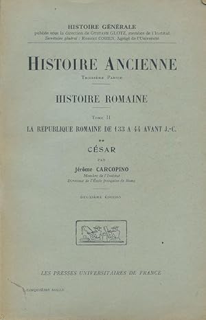 Imagen del vendedor de Histoire Ancienne. Histoire Grecque. Tome I. Des origines aux guerres mdiques a la venta por LIBRAIRIE GIL-ARTGIL SARL