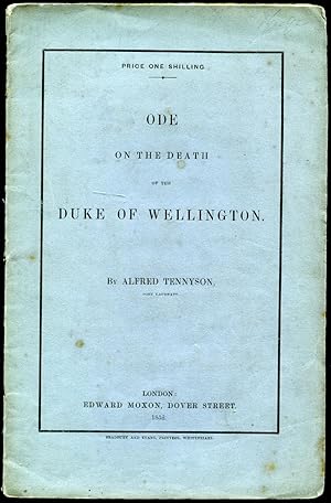 Imagen del vendedor de Ode On The Death of the Duke of Wellington a la venta por Little Stour Books PBFA Member