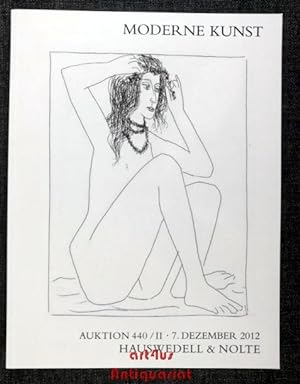 Bild des Verkufers fr Hauswedell & Nolte : Auktion 440 / II (Teil 2) ; Dezember 2012 Moderne Kunst des 19. und 20. Jahrhunderts zum Verkauf von art4us - Antiquariat
