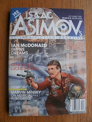 Bild des Verkufers fr Isaac Asimov's Science Fiction December 1985 zum Verkauf von Scene of the Crime, ABAC, IOBA