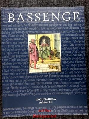 Bild des Verkufers fr Bassenge : Auktion 101. 18. April 2013. Incunabula zum Verkauf von art4us - Antiquariat