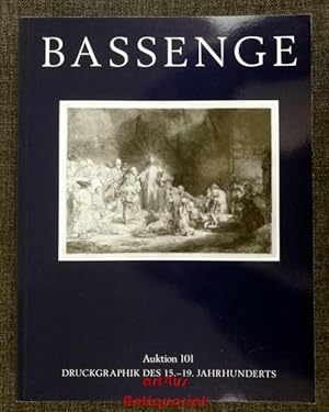 Bild des Verkufers fr Bassenge: Druckgraphik des 15. - 19. Jahrhunderts ; Auktion 101 ; 30. Mai 2013 zum Verkauf von art4us - Antiquariat