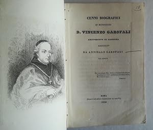 Cenni biografici su Monsignore D. Vincenzo Garofali arcivescovo di Laodicea