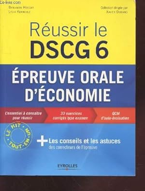 Seller image for Russir le DSCG 6 : preuve orale d'conomie se droulant partiellement en anglais for sale by Le-Livre