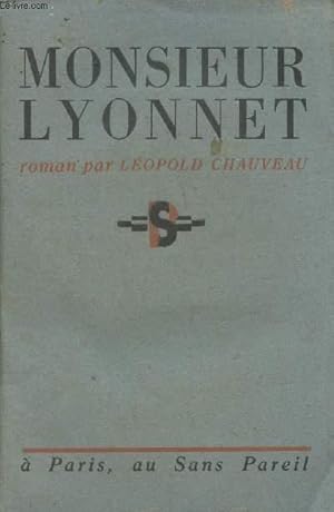 Imagen del vendedor de Monsieur lyonnet a la venta por Le-Livre