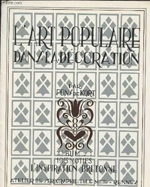 Seller image for L'art Populaire dans la dcoration - Album 1 - L'inspiration Bretonne (195 motifs) for sale by Le-Livre