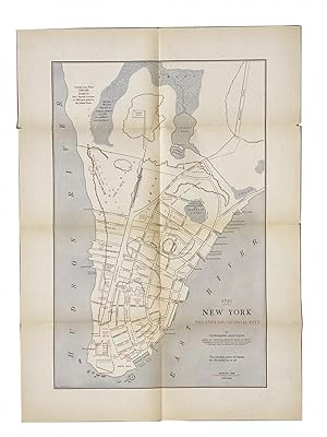 Early New York [cover title]. [Five Maps of New York]