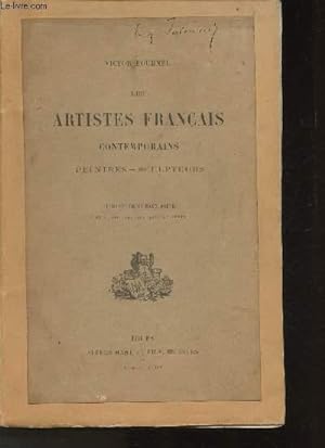 Image du vendeur pour Les artistes franais contemporains- Peintres, sculpteurs mis en vente par Le-Livre