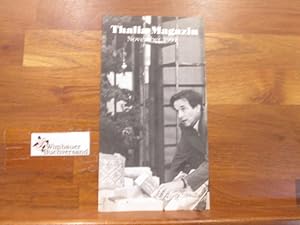 Bild des Verkufers fr Thalia Magazin November 1991 zum Verkauf von Antiquariat im Kaiserviertel | Wimbauer Buchversand