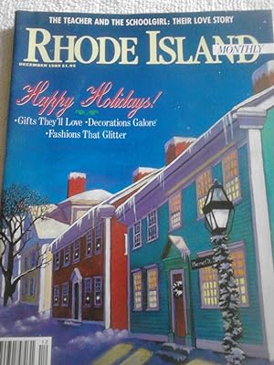 Seller image for Rhode Island Monthly [Magazine]; Volume 2, Number 8; December 1989 [Periodical] for sale by The Librarian's Books