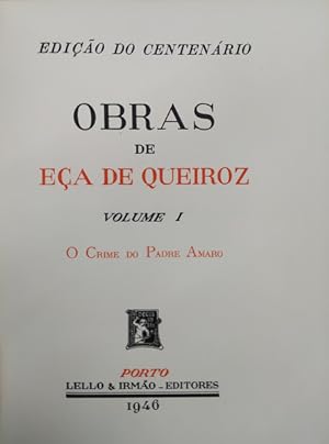 OBRAS DE EÇA DE QUEIROZ. [16 VOLUMES]