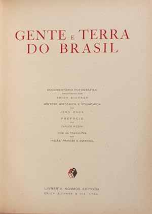 Immagine del venditore per GENTE E TERRA DO BRASIL. venduto da Livraria Castro e Silva