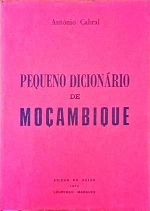 PEQUENO DICIONÁRIO DE MOÇAMBIQUE.