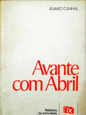 Imagen del vendedor de AVANTE COM ABRIL. a la venta por Livraria Castro e Silva