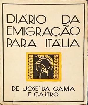 Seller image for DIRIO DA EMIGRAO PARA ITLIA. for sale by Livraria Castro e Silva