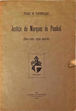 Seller image for JUSTIA DO MARQUEZ DE POMBAL. for sale by Livraria Castro e Silva