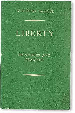 Seller image for Liberty: Principles and Practice for sale by Lorne Bair Rare Books, ABAA