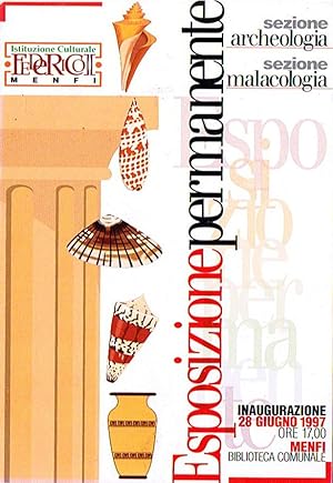 Menfi. Esposizione permanente (malacologia e archeologia). nice new postacard (1997)
