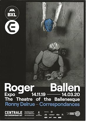 Immagine del venditore per Roger Ballen : The Theatre of the Ballenesque (flyer-poster) venduto da The land of Nod - art & books