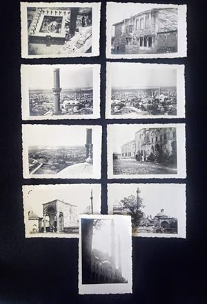 [1947 ADRIANOPLE] [A collection including nine original photographs of Edirne and its architectur...