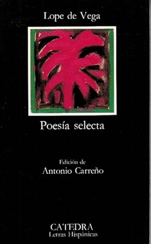 Imagen del vendedor de Poesa selecta. Ed. Antonio Carreo. a la venta por La Librera, Iberoamerikan. Buchhandlung