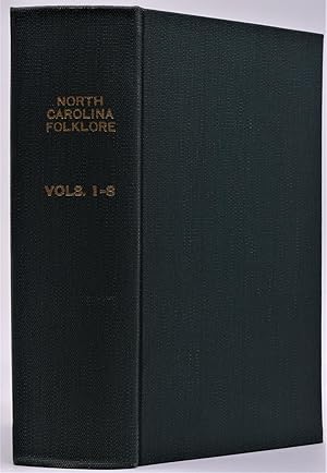 Imagen del vendedor de North Carolina Folklore, Vol. I, No.1, June 1948- Vol. IX, No.3, December, 1961 ( Vols I - VIII Complete, plus An Analytical Index to Vols. I -VIII, Vol IX, No.3) a la venta por Dale Steffey Books, ABAA, ILAB